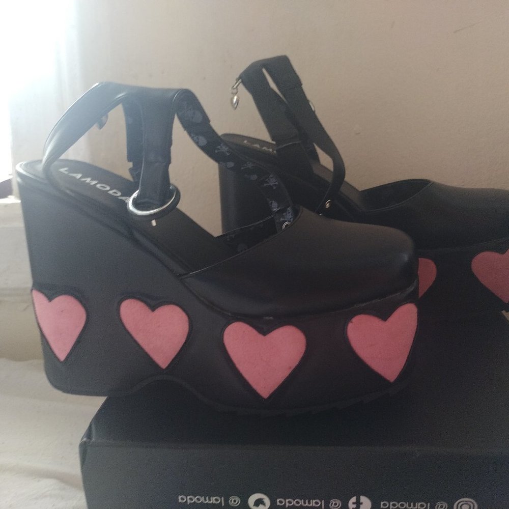 Lamoda platform shoes NEW WITH BOX